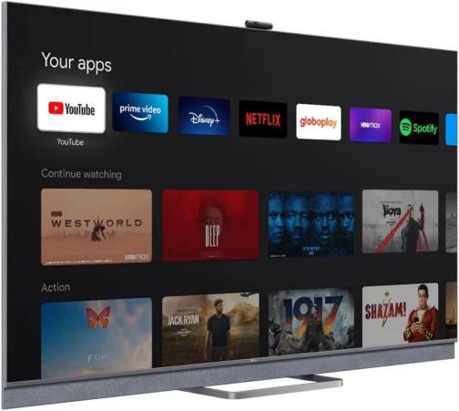 SMART TV TCL QLED TV 55” 4K UHD Google TV MIni LED - Wi fi - Imagem 2