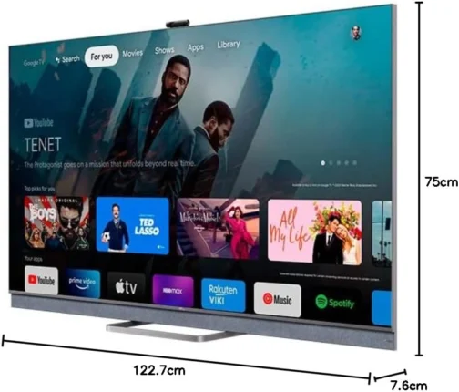 SMART TV TCL QLED TV 55” 4K UHD Google TV MIni LED - Wi fi - Imagem 4