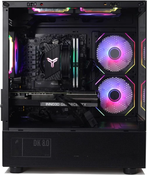 MXZ Intel Core i7 13700F 5,2 GHz, GeForce RTX 4070 Super, PC para jogos de 16 GB, SSD M.2 1T, B760, 6 RGB, Windows 11 Pro, computador desktop gamer (I7 13700F| RTX 4070 Super) - Imagem 6