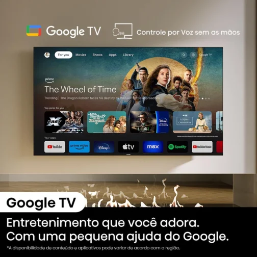 Hisense Smart TV UHD 4K Mini LED 55" Polegadas 55U6N - Imagem 8