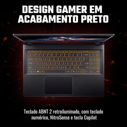 Acer Nitro V 15 Notebook Gamer 15.6" Intel Core i9 RTX 4060 16GB Windows - Imagem 5