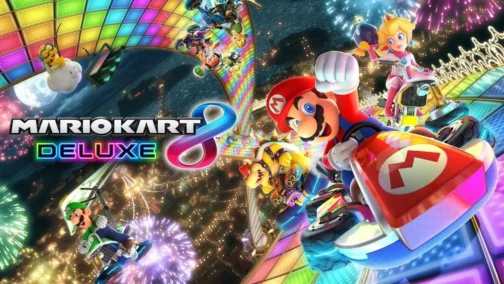 Nintendo, Videogame, Nintendo Switch Mario Kart 8 Deluxe, Console Portátil e Doméstico, Azul Neon e Vermelho Neon - Imagem 9