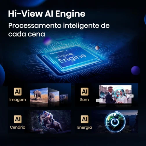 Hisense Smart TV 4K 65" Polegadas 65U7QG Mini LED - Imagem 6