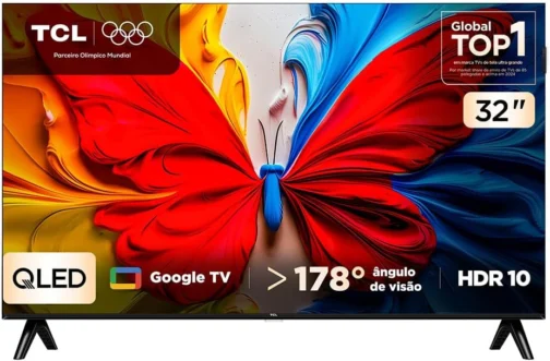 Combo Smart TV TCL 55 QD-Mini LED 4K C6K WiFi 144Hz 55C6K e Smart TV TCL 32 QLED FHD S5K WiFi 32S5K - Imagem 3