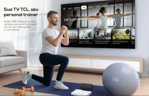 TCL QLED TV 55” C635 4K UHD Google TV, 120Hz-DLG, DOLBY VISION+ATMOS, Onkyo, com Wifi dual band e Bluetooth integrados, Comando de voz à distância, Google Assistant e design sem bordas - Imagem 5