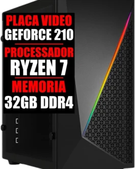 PC GAMER RYZEN 7, GEFORCE 210, 32GB DDR4, SSD 480GB (8GB DDR4)
