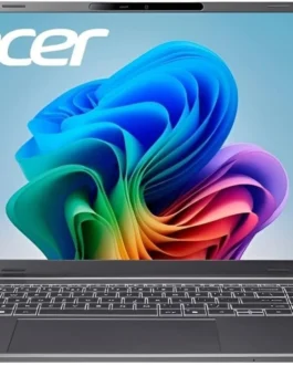 Acer Aspire A16-52MT-91B0, Notebook 16″ Touch IPS, Intel Core Ultra 9 288V, 32 GB LPDDR5X, SSD 1 TB NVMe, Steel Gray