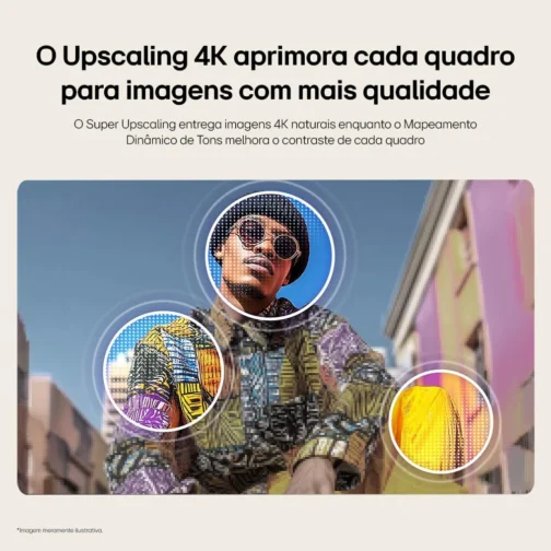 Smart TV LG QNED Mini LED AI 4K QNED70 55 polegadas 2026 - Imagem 11