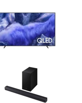 Samsung Combo Vision AI TV 55″ QLED 4K QEF1 + Soundbar HW-B450F