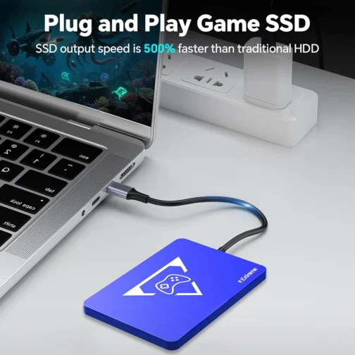 2TB Game Hard Drive with 20441 Games, Plug and Play Video Game Console for PC, 3 Game System in 1, Emulator Console Compatible with win OS - Imagem 3