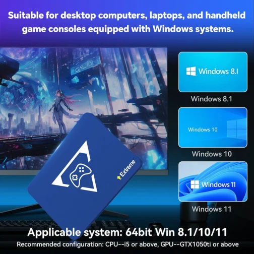 2TB Game Hard Drive with 20441 Games, Plug and Play Video Game Console for PC, 3 Game System in 1, Emulator Console Compatible with win OS - Imagem 5