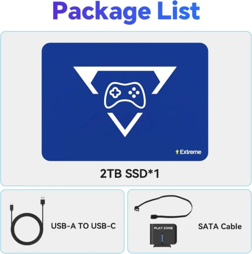 2TB Game Hard Drive with 20441 Games, Plug and Play Video Game Console for PC, 3 Game System in 1, Emulator Console Compatible with win OS - Imagem 7