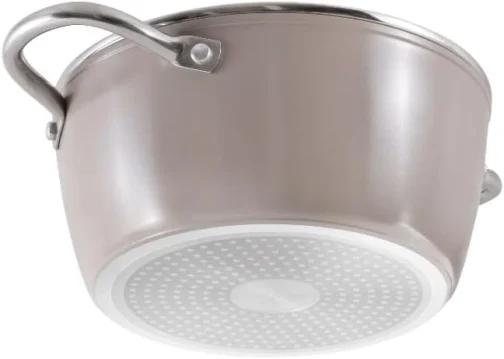 Conjunto de Panelas Brinox Antiaderente Essenza Nude 4 Peças Indução - Imagem 6