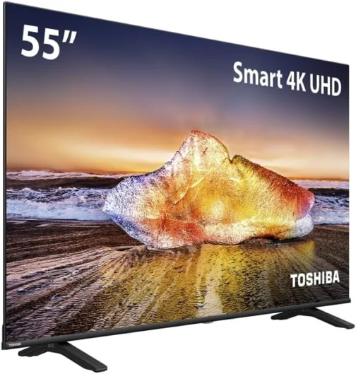 Smart TV 55" 4K Dolby Audio Toshiba Vidaa - TB023M - Imagem 2