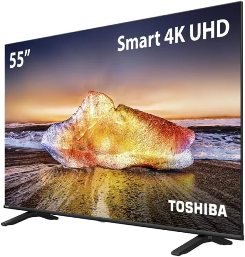 Smart TV 55" 4K Dolby Audio Toshiba Vidaa - TB023M - Imagem 3