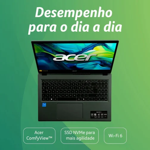 Acer Aspire Go 15 Notebook 15.6" Intel Core i5 8GB Linux - Imagem 4