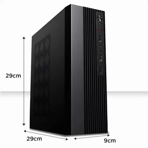 Mini pc slim Desktop Intel Core I7 16gb Ram Ssd 240gb+monitor 21"+teclado e mouse WIN 11 WIFI GARANTIA 1 ANO - Imagem 2