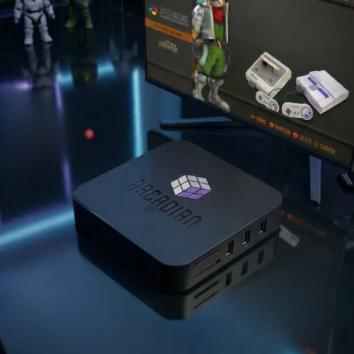 Game Retro Diversos Consoles 2 Controles com Fio Sistema com Jogos Atualizado Arcadian Box (2 Controles com fio) - Imagem 7