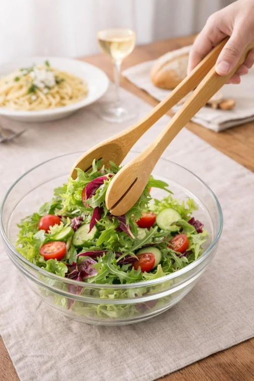 Pegador de Bambu 30 cm Utensilio Culinario para Cozinha Resistente ao Calor Premium - Imagem 2