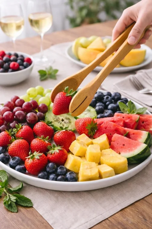 Pegador de Bambu 30 cm Utensilio Culinario para Cozinha Resistente ao Calor Premium - Imagem 6