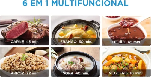 Midea Panela de Pressão Mecânica 4L,127V - Imagem 6
